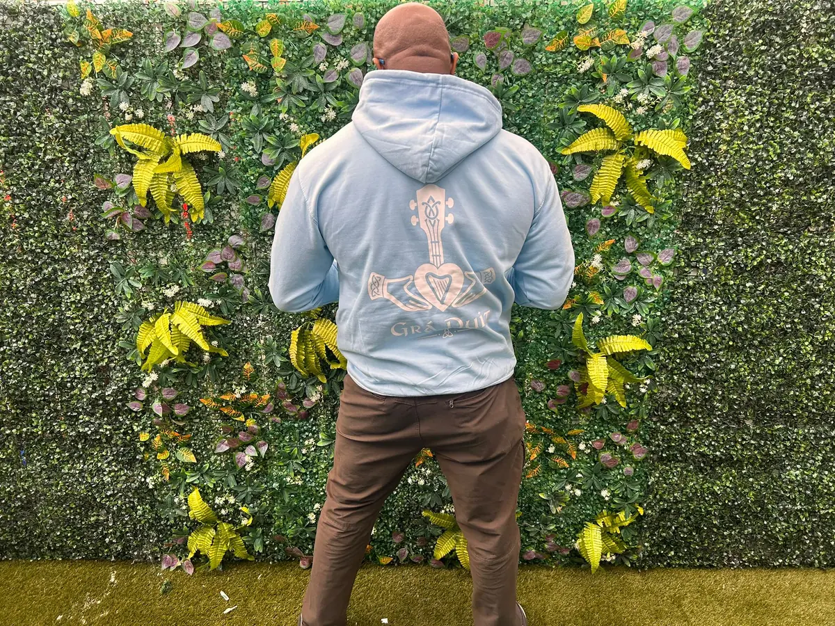 Grá Duit Adult Hoodie — view 5